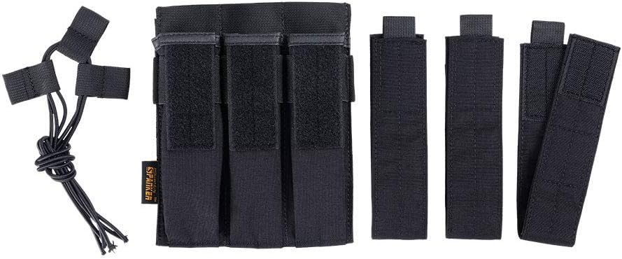 EXCELLENT ELITE SPANKER Open Top Single/Double/Triple Kriss Mag Pouch Tactical Molle MP7 Magazine Pouch