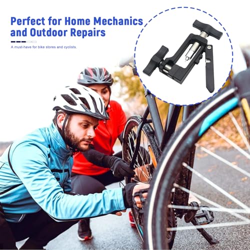 2 in 1 Hydraulic Hose Cutter & Needle Driver Tool for Bicycle Brake Repair, Lightweight Aluminum Alloy with Plastic Handle, MTB Road Bike Oil Line Cutting and Fitting Installation