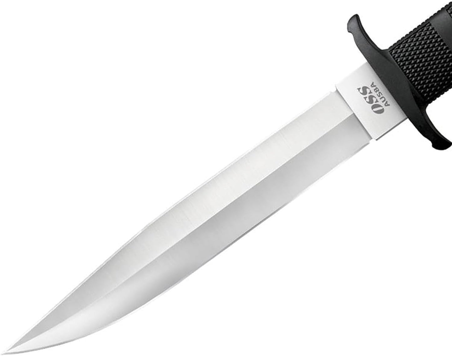 COLD STEEL OSS 8.25" Japanese AUS8A Clip Point Blade 5.125" Kray-Ex Handle Tactical Outdoor Hunting Fixed Blade Knife w/Secure-Ex Sheath