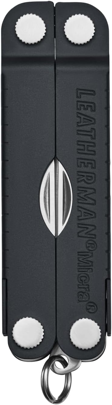 LEATHERMAN, Micra, Keychain Multi-tool with Grooming Tools, Mini Pocketknife for Everyday Carry (EDC), Hobbies & Outdoors, Built in the USA, Stainless Steel