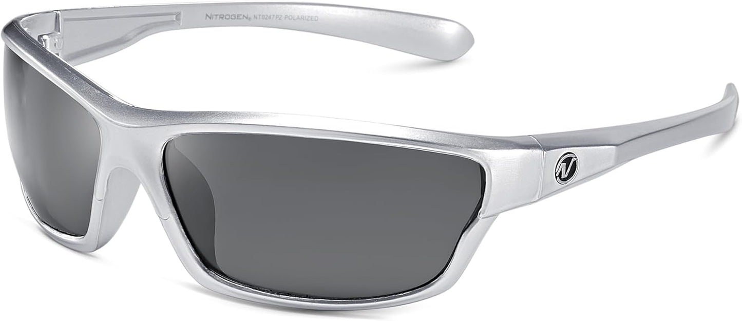 Nitrogen Polarized Wrap Around Sport Sunglasses for Men Women UV400 Driving Fishing Running Sun Glasses