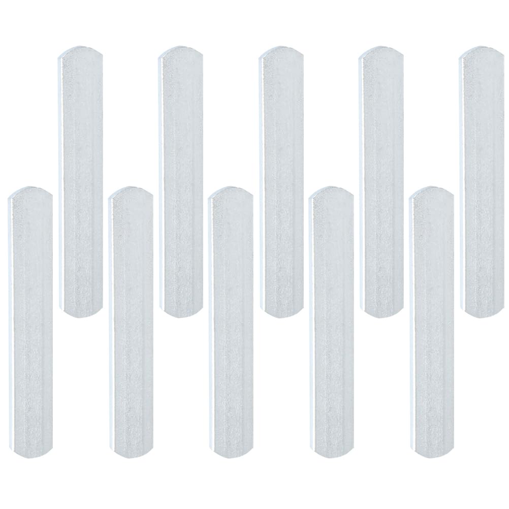 Weighted Vests Steels Plates：10 PCS Training Weight Long Steels Plate Weighted Loading Leg for Running Fitness Equipment (Silver 15X2.5X0.6CM)