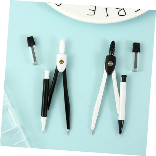 Housoutil 6sets Metal Drafting Tools for Students Teachers Drawing Tool for Art Math and Engineering Use