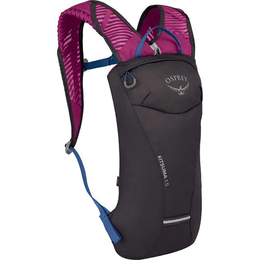 Osprey Kitsuma 1.5L Women's Biking Backpack with Hydraulics Reservoir, Space Travel Grey