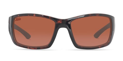 Hobie - Everglades Float Polarized Sunglasses - Outdoor Sunglasses with HydroClean Lenses for Men and Women - Copper Lenses/Dark Brown Tortoise Frame