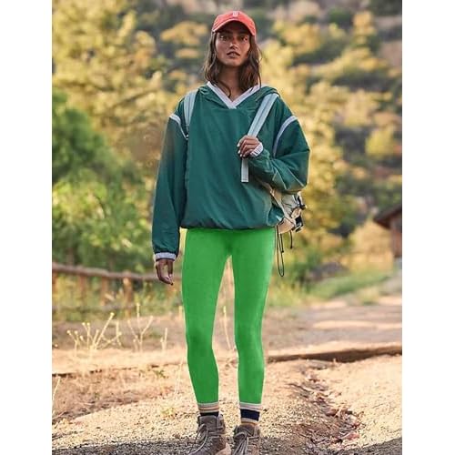 GAYHAY High Waisted Leggings for Women - Soft Opaque Slim Tummy Control Printed Pants for Running Cycling Yoga