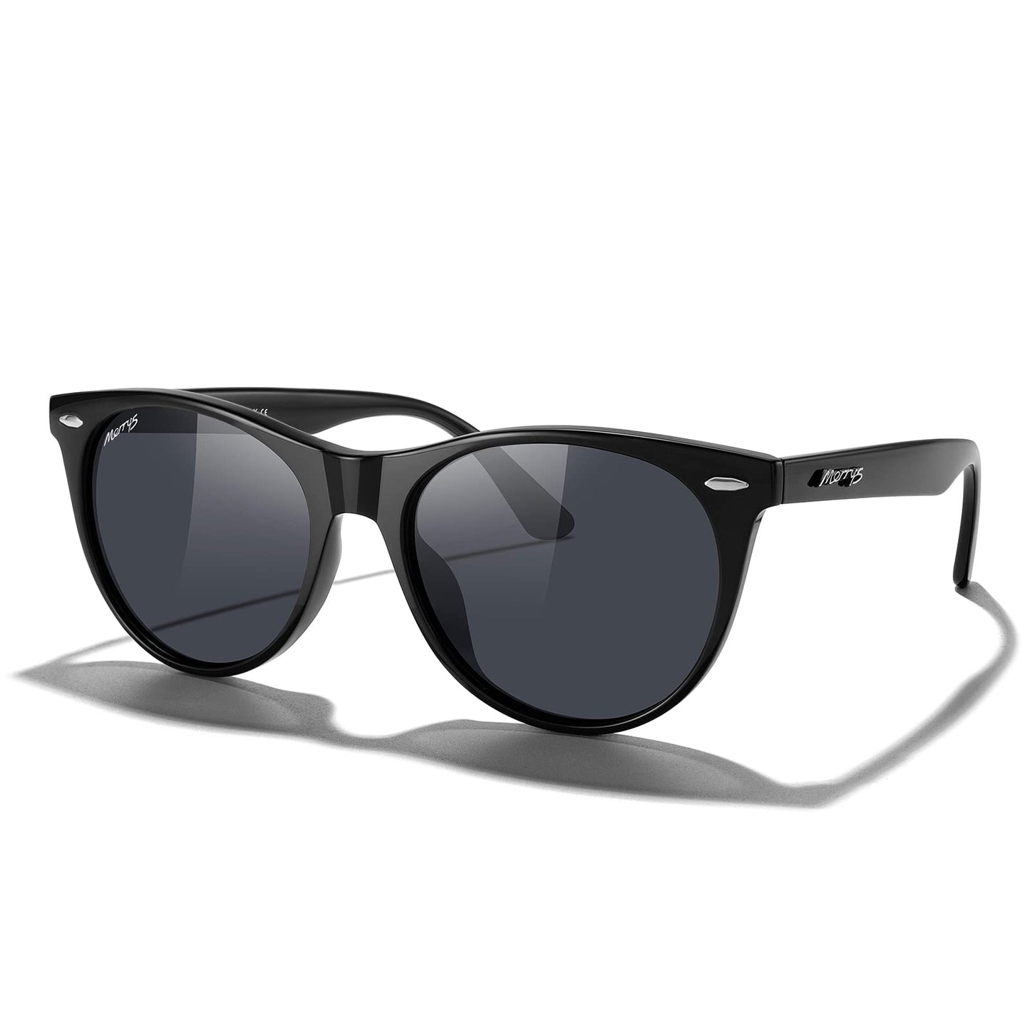 MERRY'S Retro Round Polarized Sunglasses for Women Fashion Trendy Shades S6185