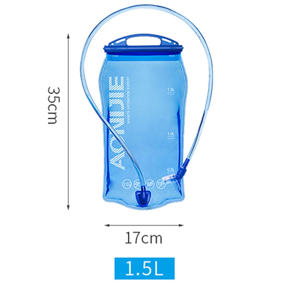 AONIJIE Running Hydration Vest for Women and Men 5.5L Lightweight Trail Runing Hydration Vest Pack Backpack for Running, Cycling, Climbing (Green+1.5L)