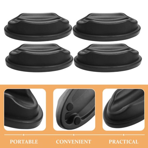 Bike Front Wheel Riser Block: 4Pcs Stabilize Bike Turbo Support, Cycling Leveling Bike Block Holder, Bicycle Stabilize Stand