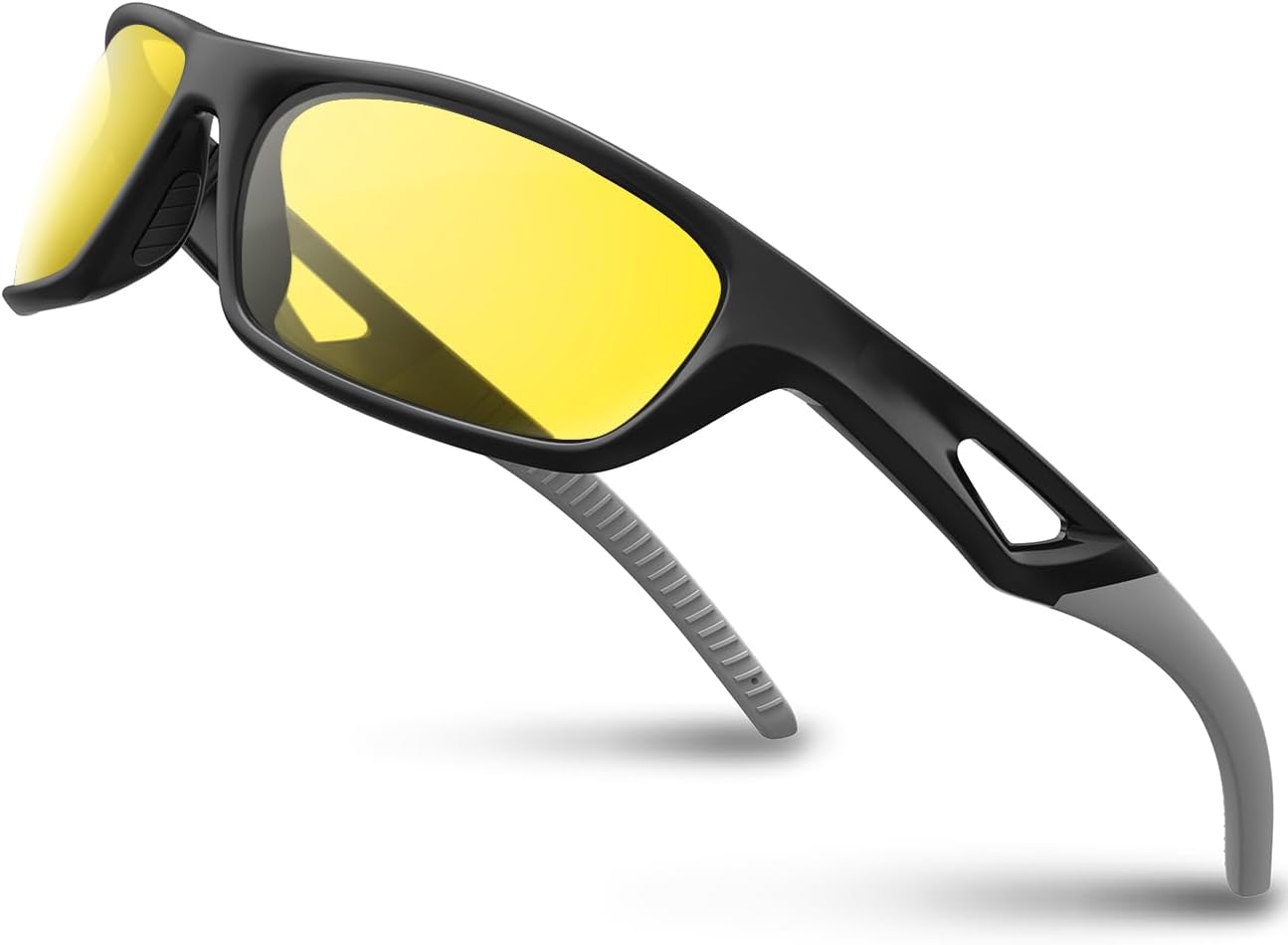 RIVBOS Polarized Sports Sunglasses Driving Sun Glasses Shades for Men Women Tr90 Frame for Cycling Fishing Running RB831