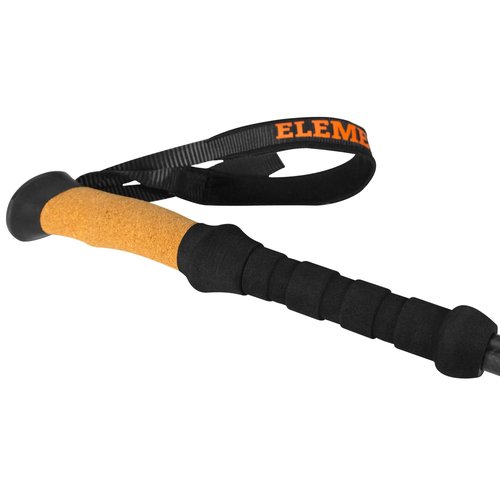 ELEMENTS PLAYERS 80% Trekking Poles for Hiking 3K Anti-Shock Carbon Fiber Ultralight Telescopic Collapsible - Professional Open Terrain (2PC)