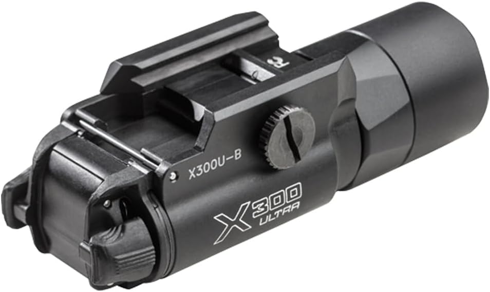 SureFire X300 Ultra LED Weapon Light with TIR Lens - Tactical Flashlight for Firearms