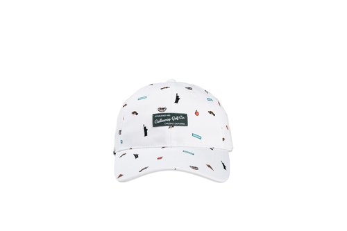 Callaway Golf Standard Headwear, White/Black/Yellow