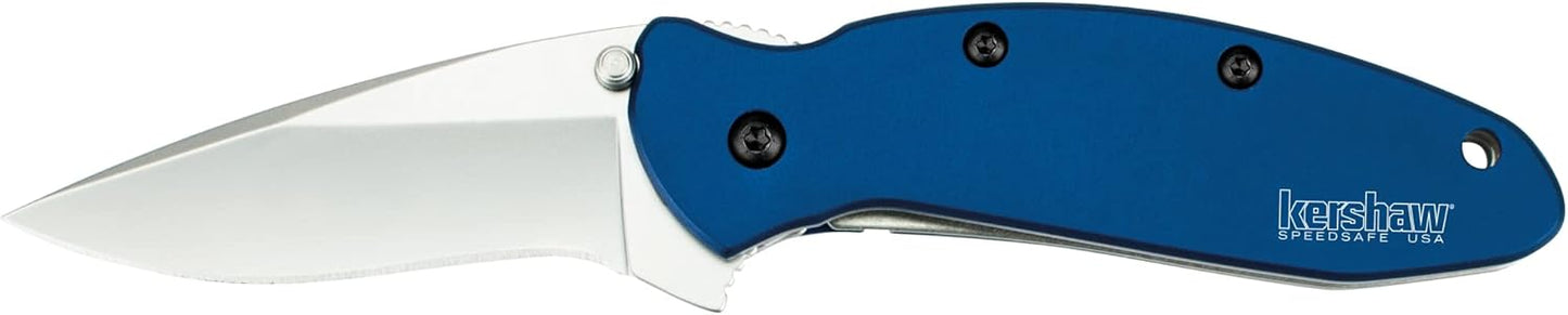 Kershaw Chive Pocket Knife, 1.9 Inch 420HC Steel Blade, Speedsafe Assisted Opening, Made in the USA, (1600)