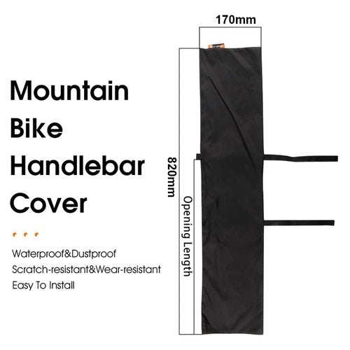 Lixada Bike Handlebar Protector - Dustproof & Waterproof Universal E-Bike & Road Bike Handlebar Cover - Maintenance Cover
