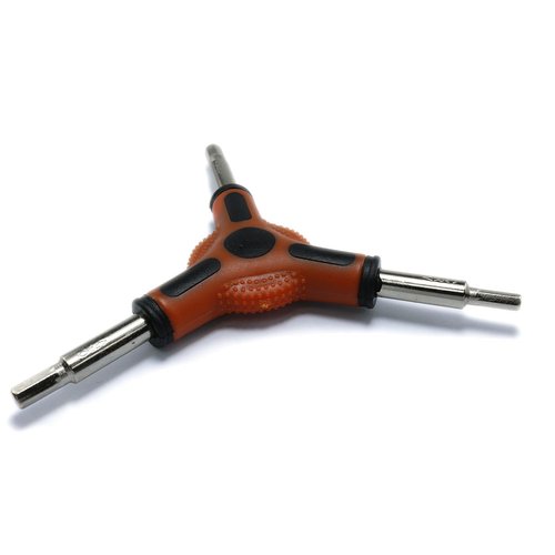 Dookoe Y Shape Bike Hex Wrench 3-Way Bike Hex Wrench 4/5/6mm Mountain Bike Torque Spanner-1PCS