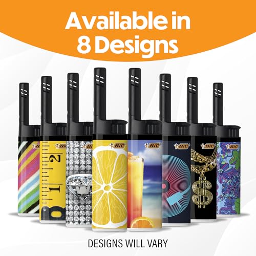 BIC EZ Reach Candle Lighters 6-Pack - Child-Resistant with Extended Wand - Favorites
