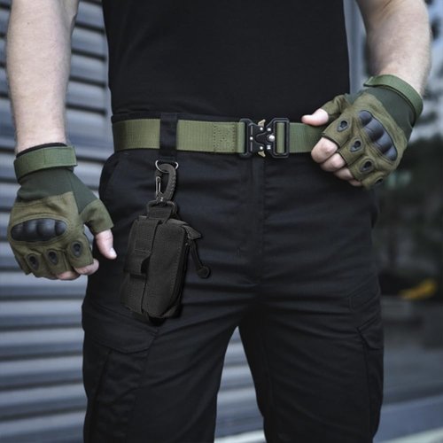 Tactical Compact Pouch, Molle Utility Pouch Bag Mini Coin Purse Keychain Wallet for Men Women