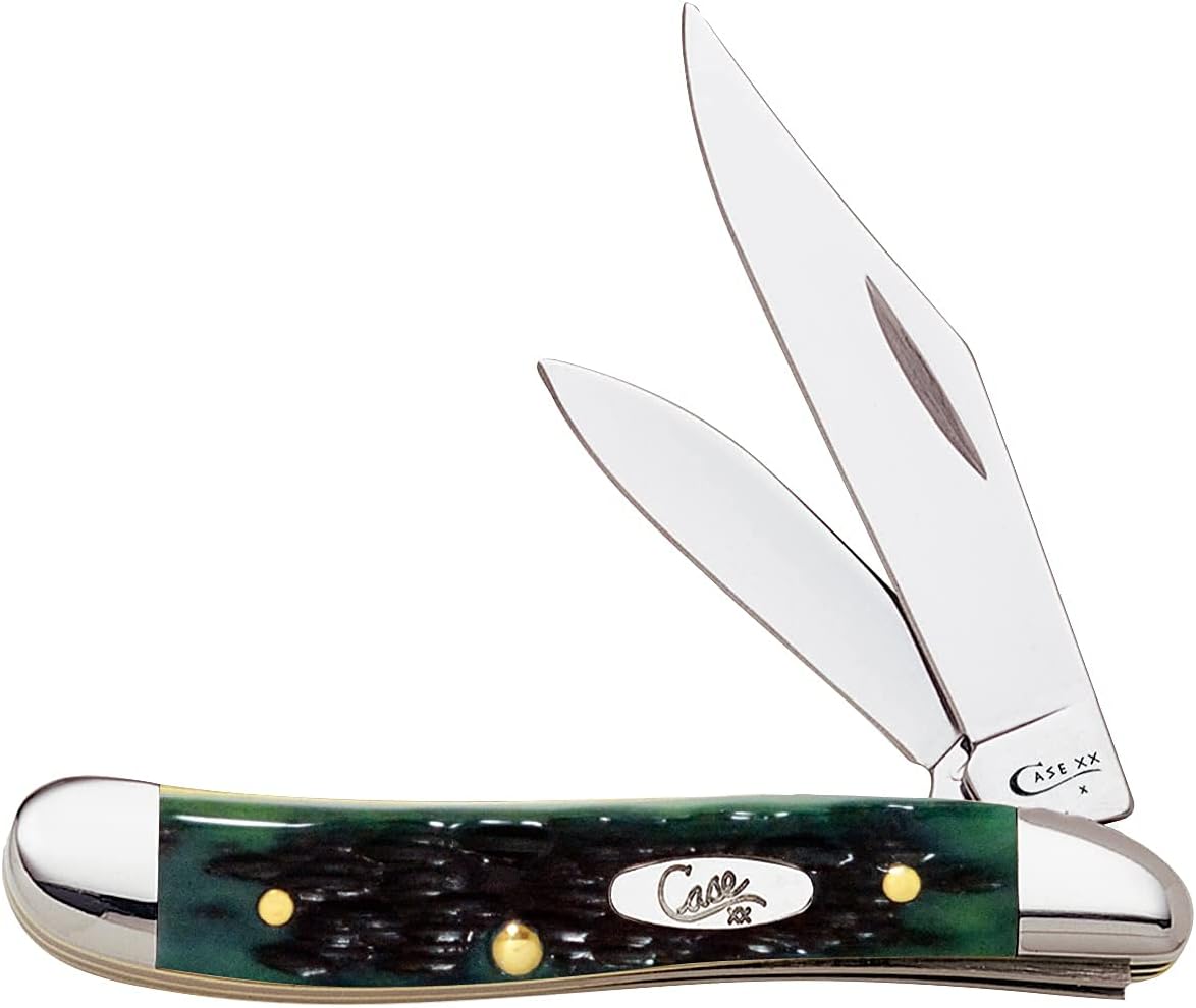 Case WR XX Pocket Knife Orange Synthetic Peanut Item #80504 - (4220 SS) - Length Closed: 2 7/8 Inches