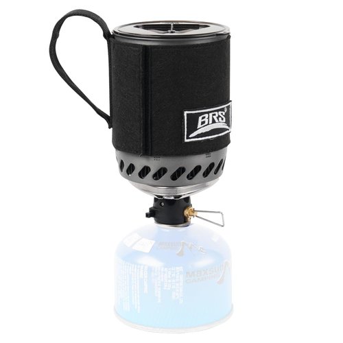 Backpacking and Camping Gas Stove System 0.5L Outdoor Integrated Heat Collecting Pot Jet Burner Set