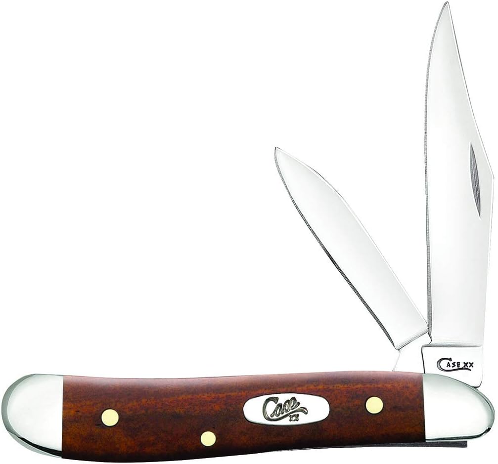 Case WR XX Pocket Knife Orange Synthetic Peanut Item #80504 - (4220 SS) - Length Closed: 2 7/8 Inches