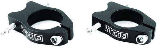 Vincita Rack Mount Seatpost Clamp - For Bike Without Rear Rack Threaded Hole Fixation - Suitable With Seatpost Diameter 27.2 mm (Seatpost Tube 31.8 mm) - Lightweight -mountain, Road, Folding Bicycle.