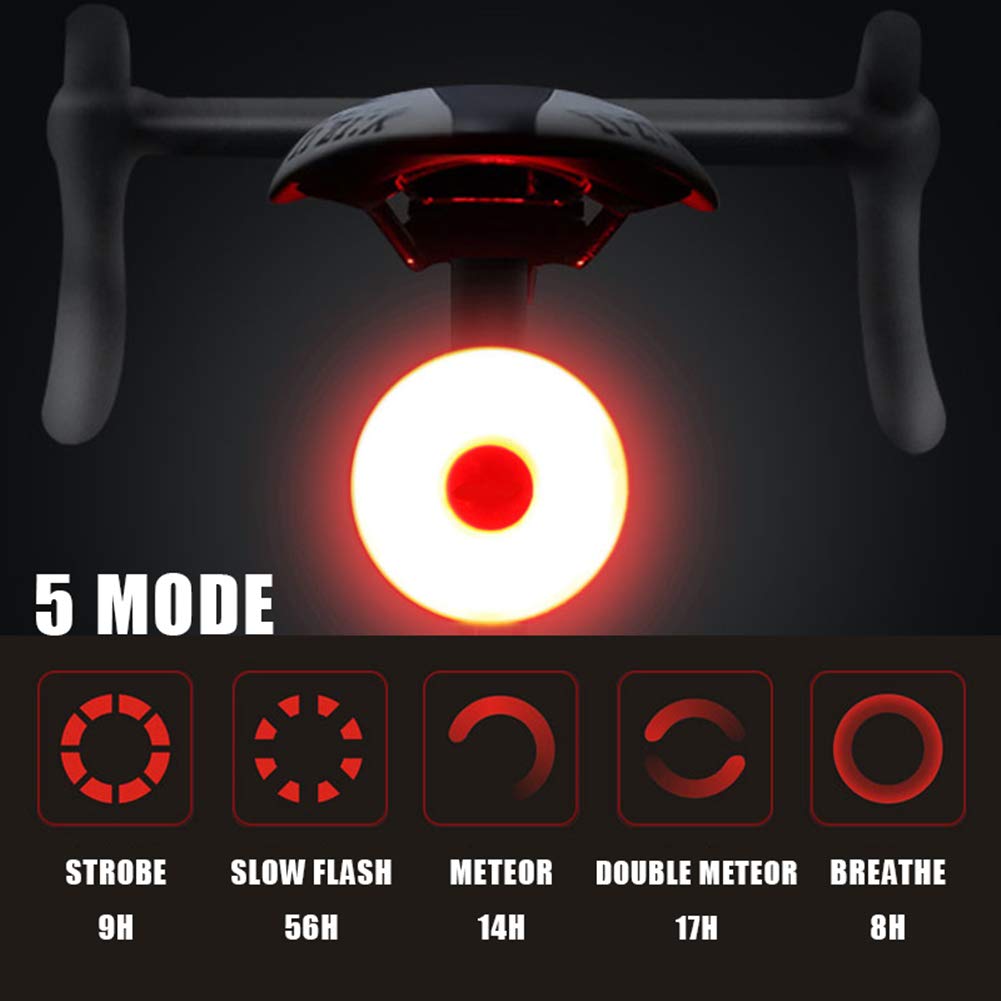 10500 Lumens 7 Led Bicycle Lights Front and Rear