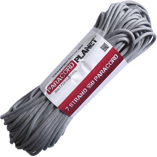 Paracord Planet 550 Utility Paracord - Tactical Cord and Military Cord - 100 Foot Hank (Kelly Green)