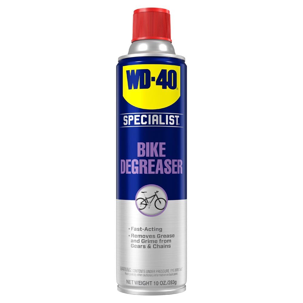 WD-40 Specialist Bike Degreaser - 10 OZ Heavy-Duty Cleaner for Bicycles