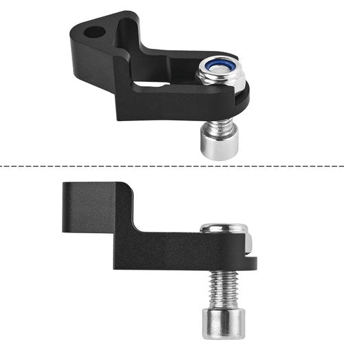 CYSKY Bike C Brake Extension Adapter 406 to 451 Wheelset Conversion Rack for 20 inch Frame (Aluminium Alloy) (Black)