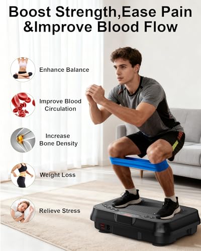 Vibration Plate Exercise Machine for Lymphatic Drainage and Weight Loss