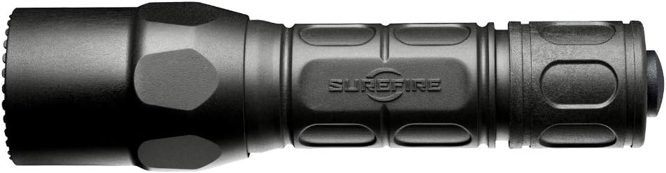 SureFire G2X Tactical 600 Lumen EDC Flashlight Bundle with 2x Extra SureFire CR123A and Lightjunction Battery Case (Black)