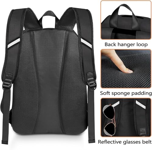 Large Black Basketball Bag with Ball Holder and Shoe Compartment