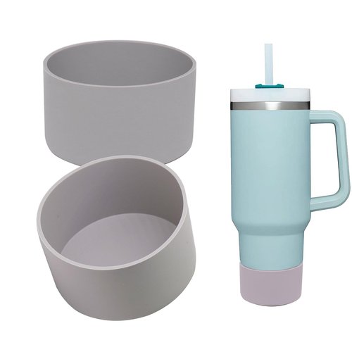 TFAK Protective Silicone Boot for Stanley Quencher Tumbler 30 oz 40 oz & IceFlow 20oz 30oz & Hydro Flask Water Bottle 12-24oz & YETI Bottle & Vmini Bottle & Simple Modern Bottle