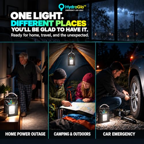 Salt Water Emergency Lantern for Power Outages - 1 Count