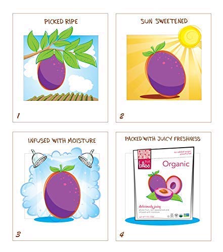 Organic Dried Fig Snacks – Sun-Dried Fruit Treats, Non-GMO & Vegan, 3 Pack