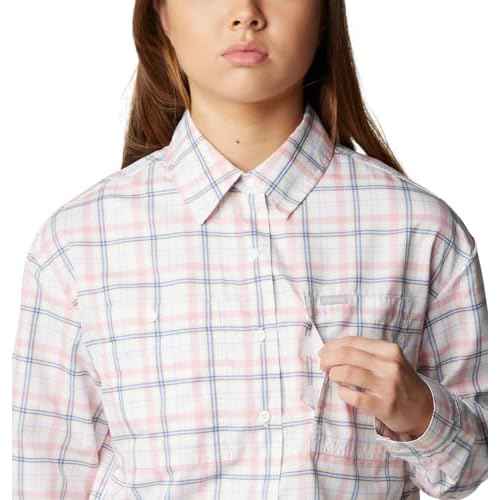 Columbia Women's Silver Ridge Utility Patterned Long Sleeve Shirt