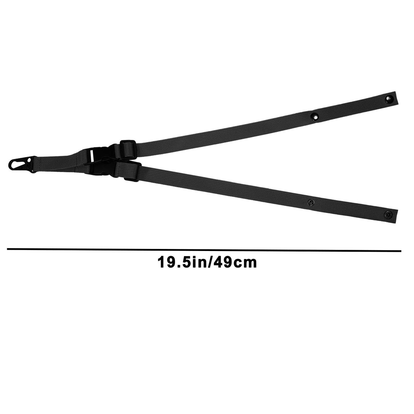 aiviwiai Pom Pom Holder for Backpack Cheer - Adjustable Cheer Pom Poms Holder - Cheer Bag Accessories for Pom Pom Protection (Black/1 Pack)