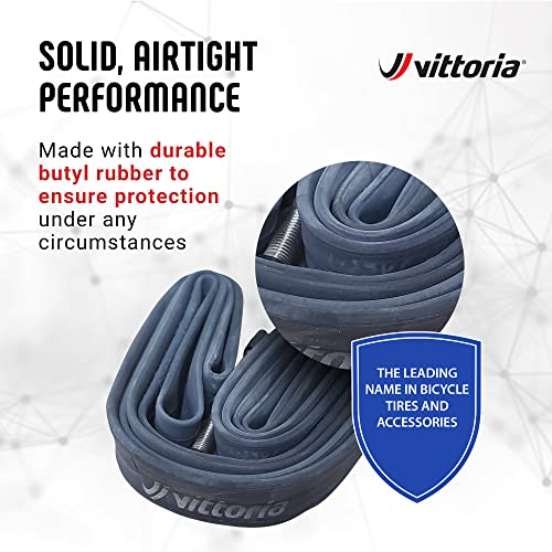 Vittoria 700x20/28-60mm Presta Valve Butyl Inner Tube for Road Bikes