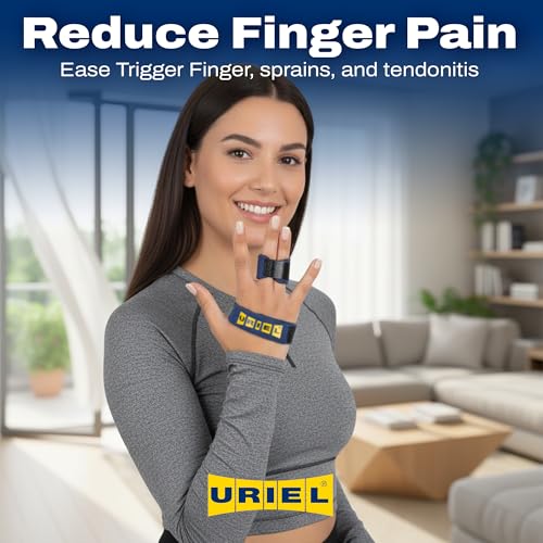 Adjustable Trigger Finger Splint for All Fingers - Support Brace for Strains & Sprains