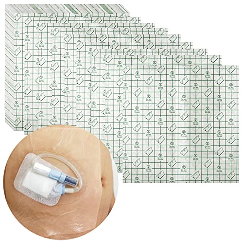 8x8 Inch Waterproof Shower Cover Shields for Dialysis Port - Pack of 50