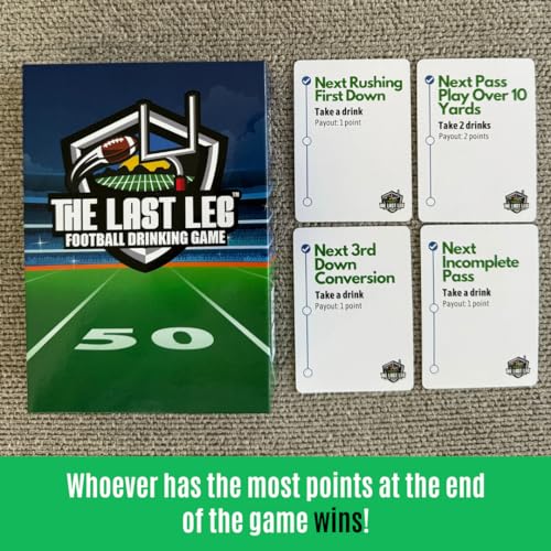 Football & Basketball Drinking Game Bundle - Fun Party Card Games