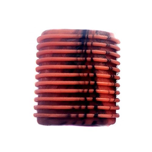 QLXHBOT Rubber Fishing Reel Handle Grip Sleeve Non-Slip Baitcaster Knob Covers for Casting or Spinning Reel Red -12PCS