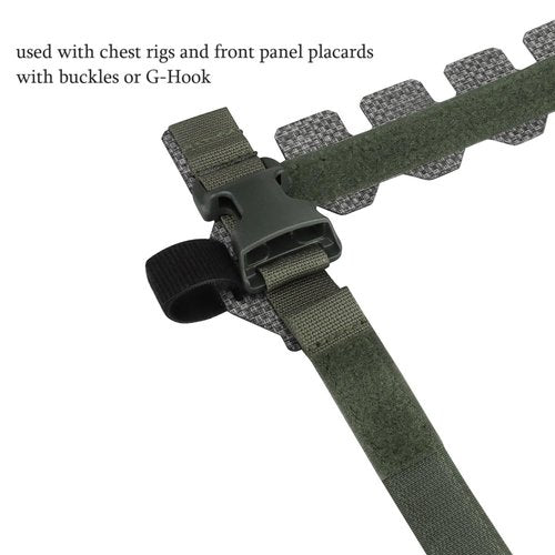 GYDEHUTJ Tactical Plate Carrier Placard Adapter, Adaptive Vest Front Panels Converter for AVS MBAV
