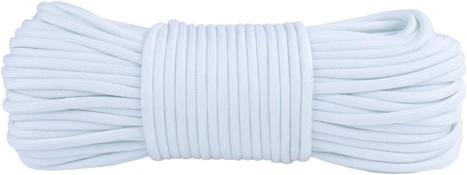 Glow in The Dark 550 Paracord - 100 Feet - 21 Strand - 10 Color Options