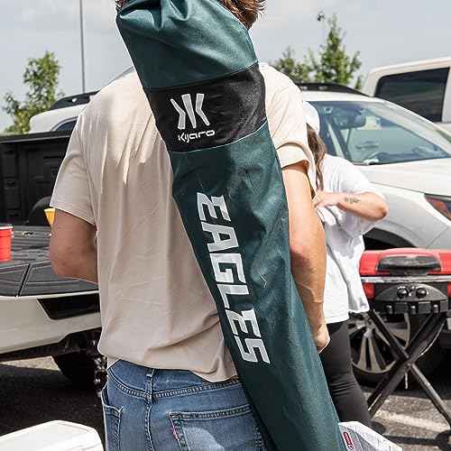 Kijaro Sports Fan Folding Chair, 26" L x 35.5" W x 37" H, Philadelphia Eagles