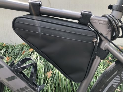 Waterproof Bike Frame Storage Bag Triangle Pouch for Mountain Road Bikes