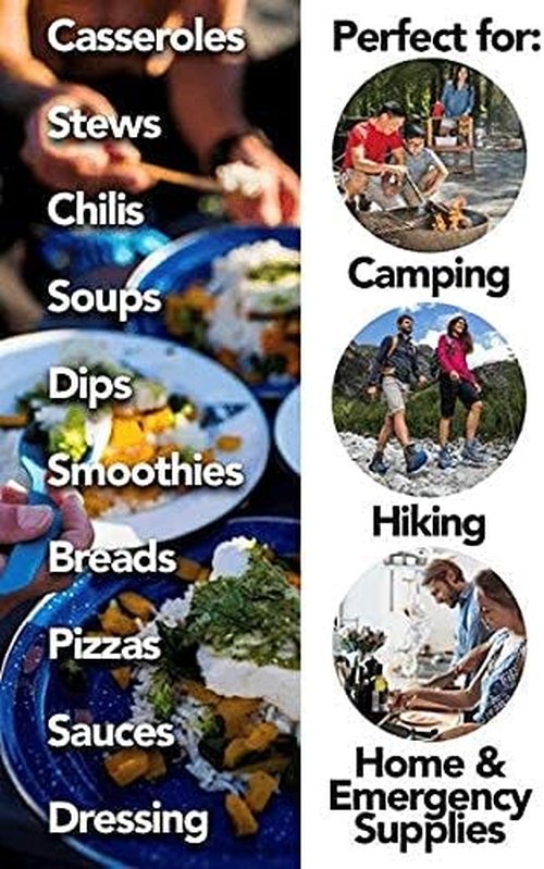 Harmony House Dried Spinach Flakes – Dehydrated Vegetables for Cooking, Camping, Emergency Supply and More