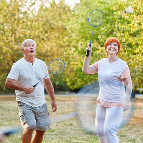Woanger Badminton Racket Set with Shuttlecocks - Casual Colors / 10