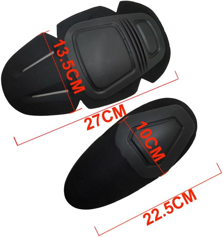Tactical Military Paintball Elbow Knee Pads Airsoft Combat Protective Set